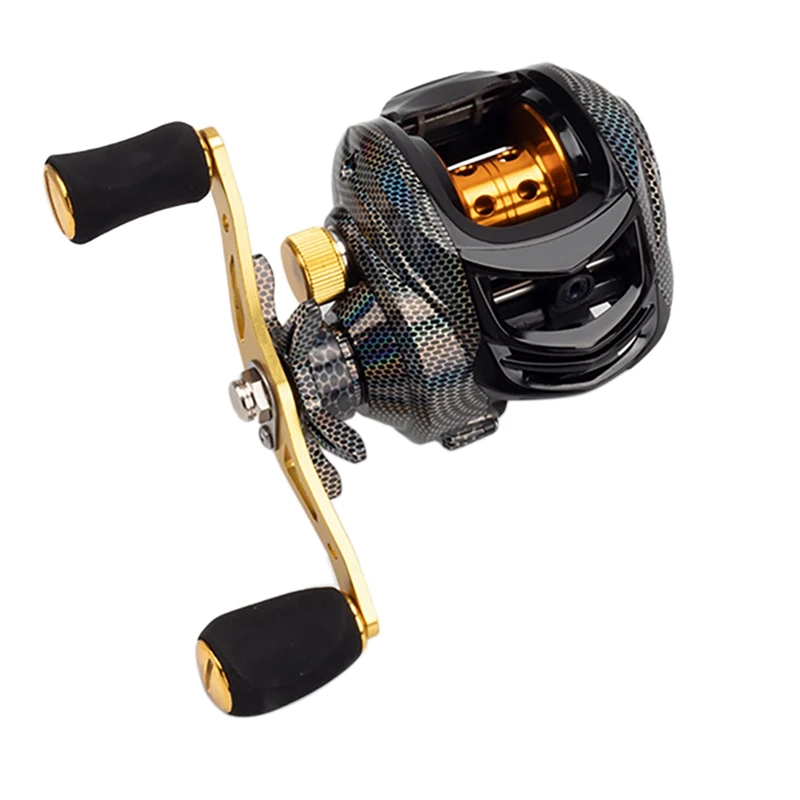 

Spinning Reels 7.2:1 High Speed Gear Ratio 4+1 Shielded BB Smooth Powerful Freshwater and Saltwater Fishing Reel