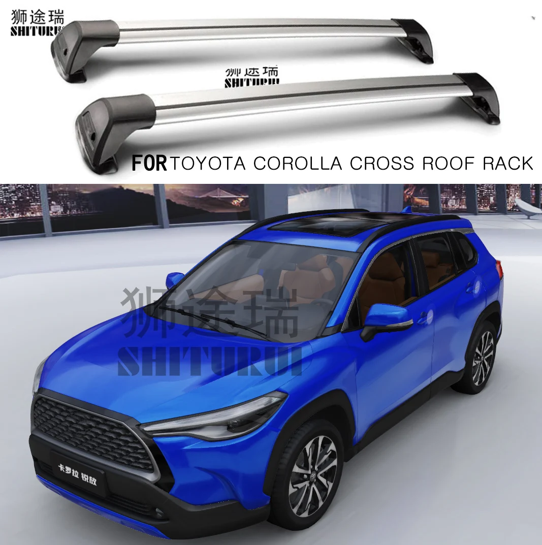 

SHITURUI для TOYOTA COROLLA CROSS 2020 2022 2023 2024 Cerato, ультратихий замок для крыши грузовика, специальный ременной замок из алюминиевого сплава