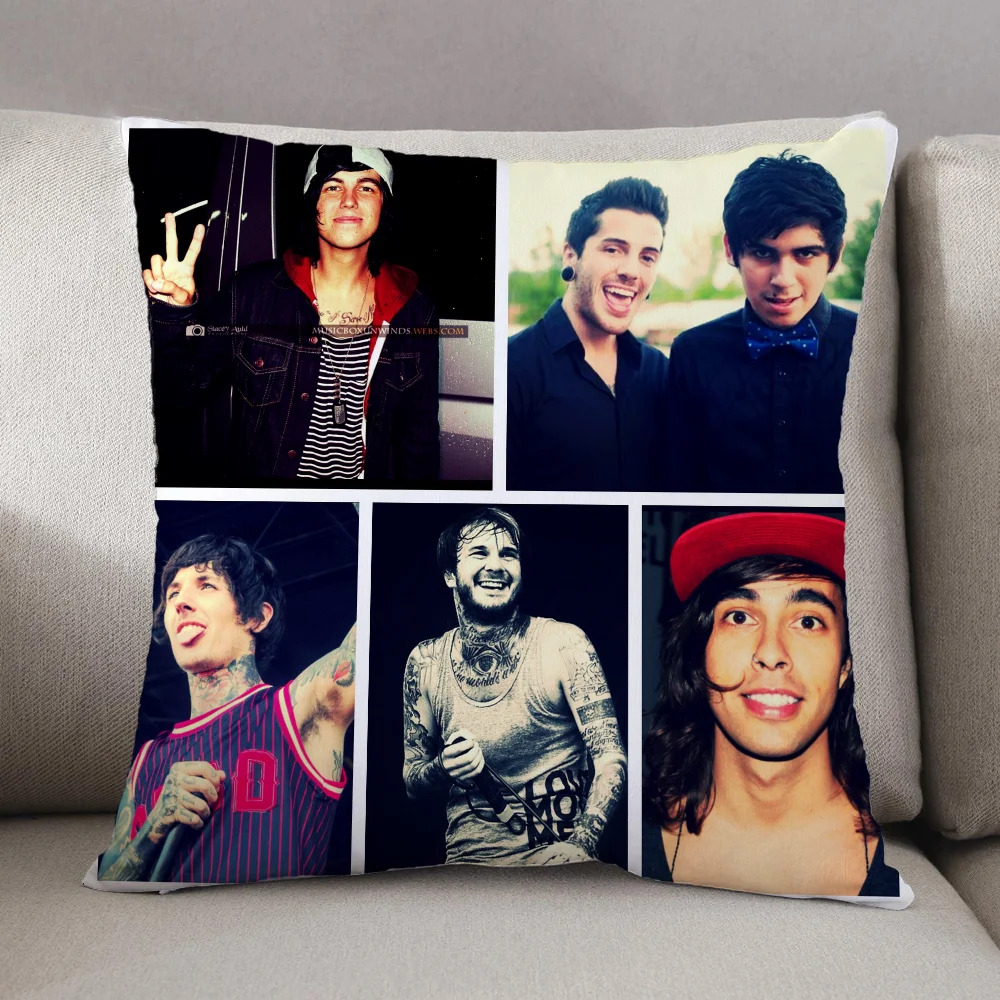 Наволочки Kellin Quinn и Vic Fuentes декоративные подушки для дивана Декоративные