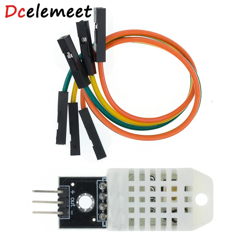 

DHT22 Sensor Digital Temperature and Humidity Sensor Temperature and Humidity Module AM2302 Replace SHT15 SHT11