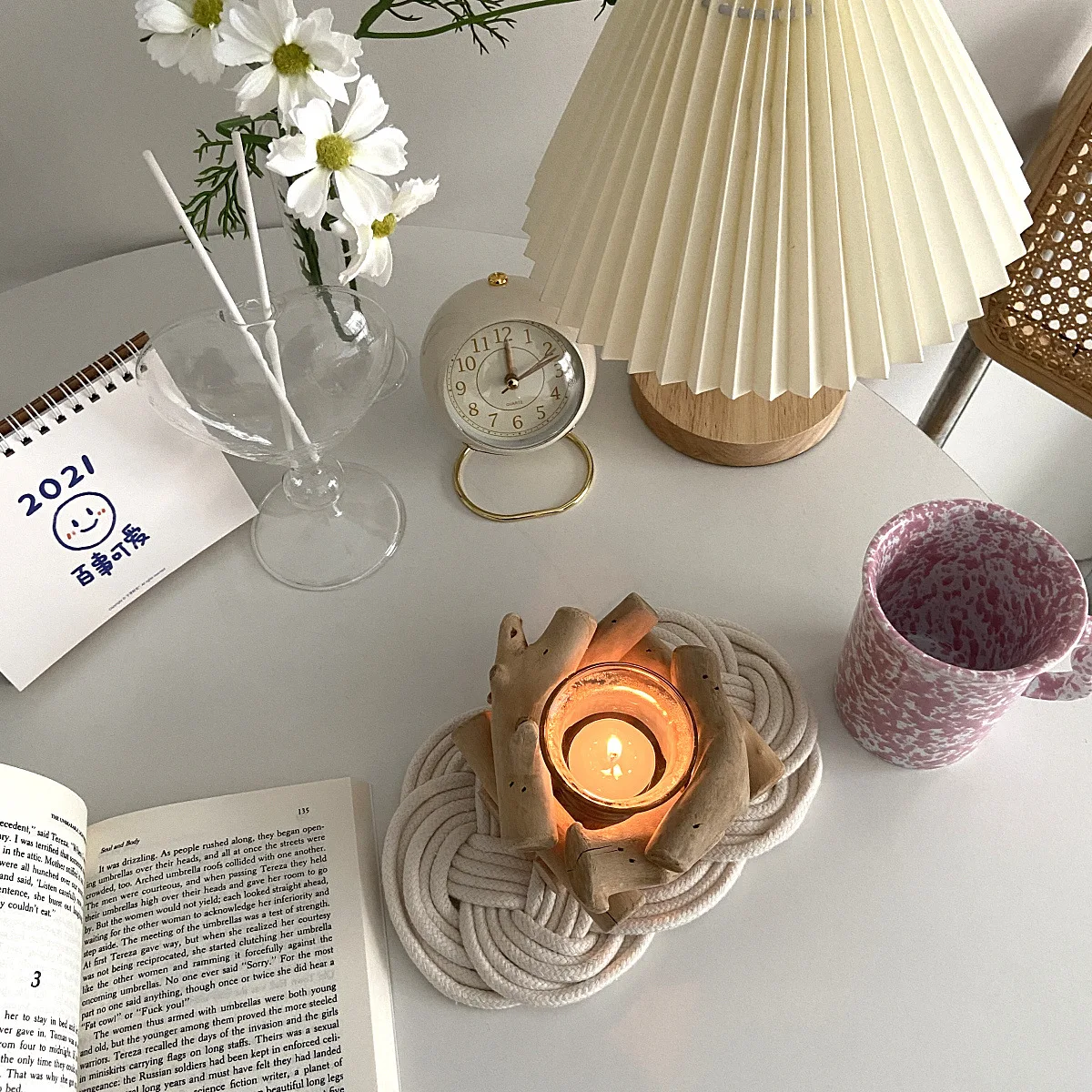 Home Decor Candlelight Wedding Table Art Ornaments