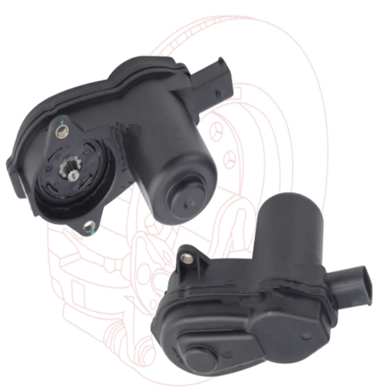 Задний электронный тормозной цилиндр приводной механизм серводвигателя 12