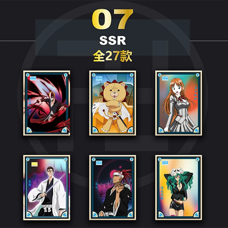 Оригинальные персонажи аниме отбеливатель коллекция горячего тиснения SZR