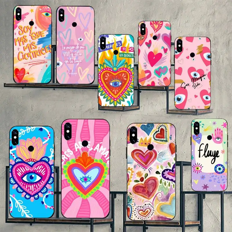 Чехол для телефона Lucky Eye Blue Evil Eyes Xiaomi Redmi note 12 11 7 8 9 10 E s i T X ultra X3 pro 5G 4G