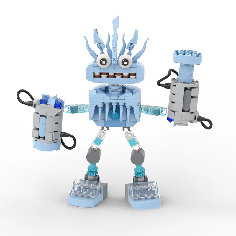 

My Singing Monsters New Version Cute Wubbox Robot Building Blocks Brickheadz Figures Bricks Toys for Children's Christmas Gifts