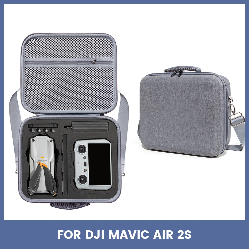 

Remote Control Drone Shoulder Storage Bag Handbag Carrying Case for DJI Mavic Air 2S RC-N1/RC/Smart Controller Accessories