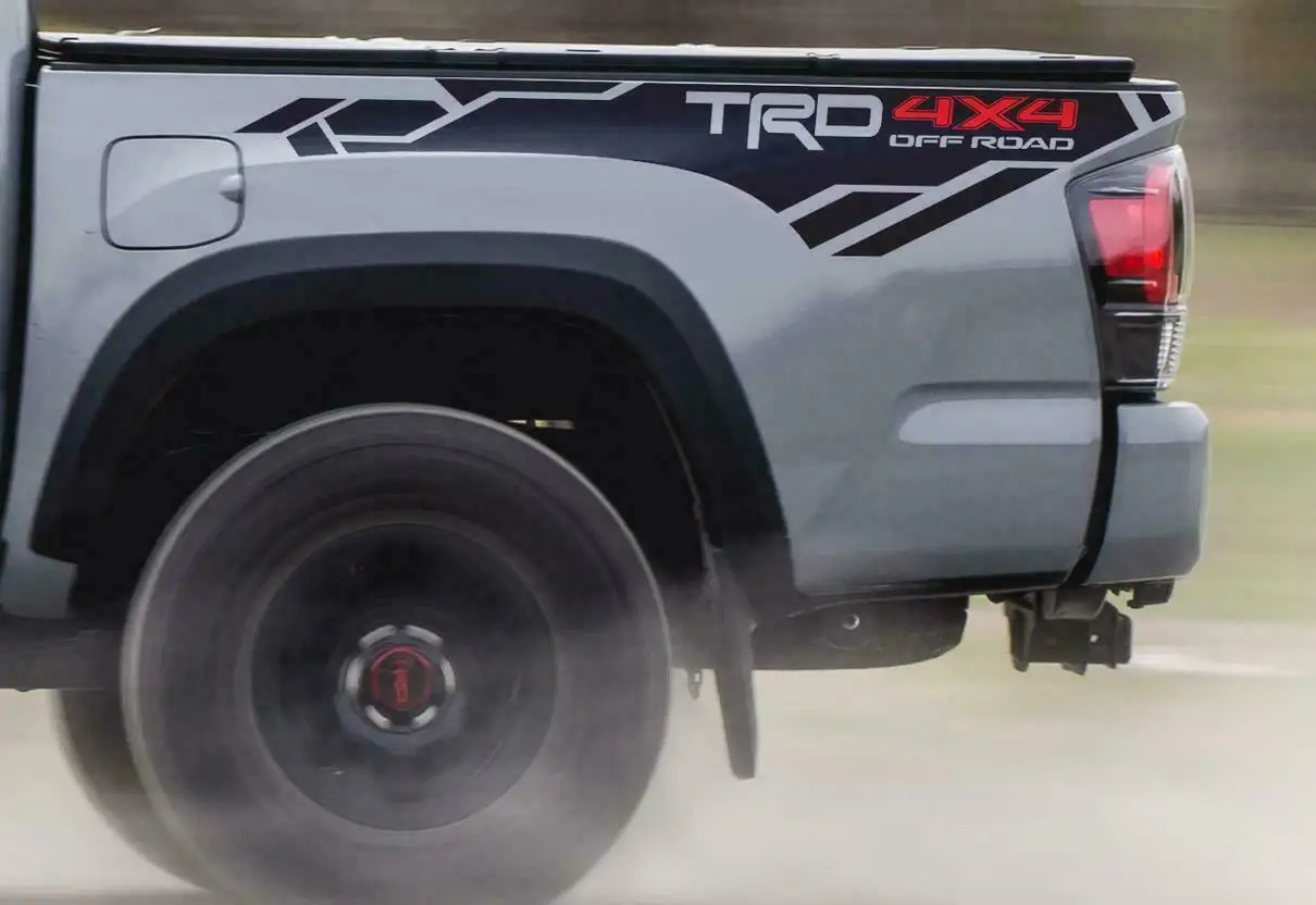 

Виниловые стикеры TRD 4x4 PRO Sport Off Road, наклейки для Tacoma Pro 16-18