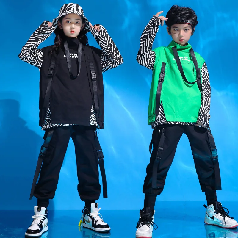 Детская одежда в стиле хип-хоп куртка без рукавов жилет футболка с длинными