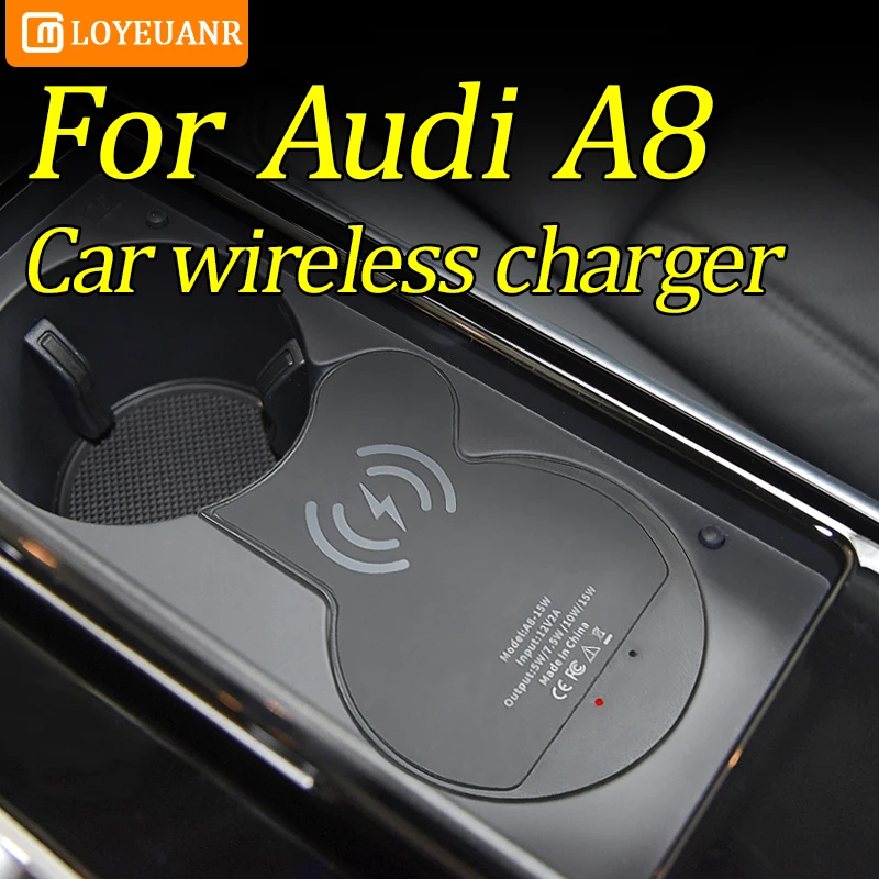 Car Charger 15w Car Mobile Phone Qi Fast Charging