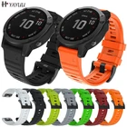 YAYUU ремешок для часов для Garmin Fenix 6X 7X 26 мм широкий силиконовый быстросъемный сменный ремешок для браслета Fenix 6X ProFenix 5XFenix 5X PlusFenix 3HR