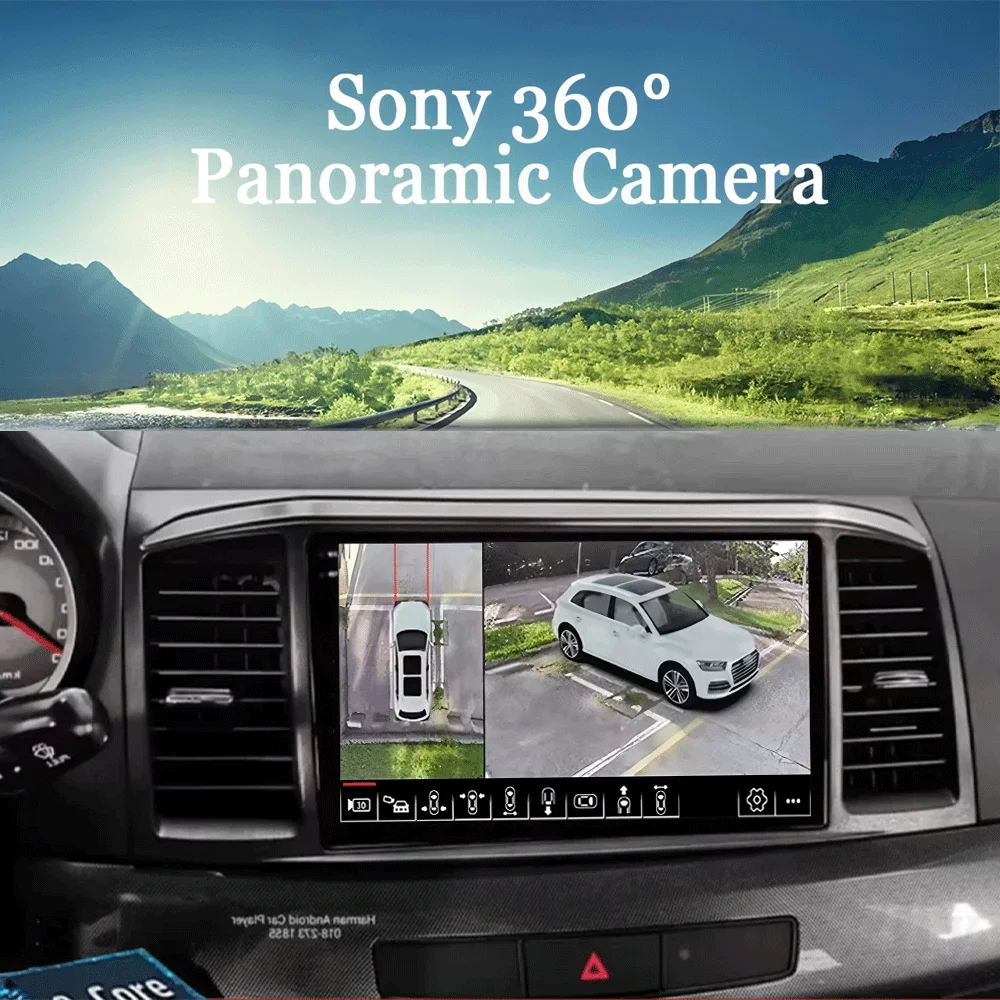Фото Видеоплеер для MITSUBISHI LANCER 9 10 X 2008 - 2016, 9-дюймовый Android 16 автомобильный радиоприемник, стереосистема, GPS-плеер, Carplay, автоэкран №5