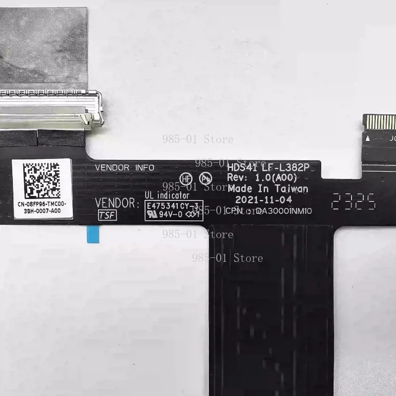 Фото A + оригинал 08FP96 8FP96 LF-L382P для ноутбука DELL Alienware X14, гибкий кабель ЖК-экрана LVDS №1