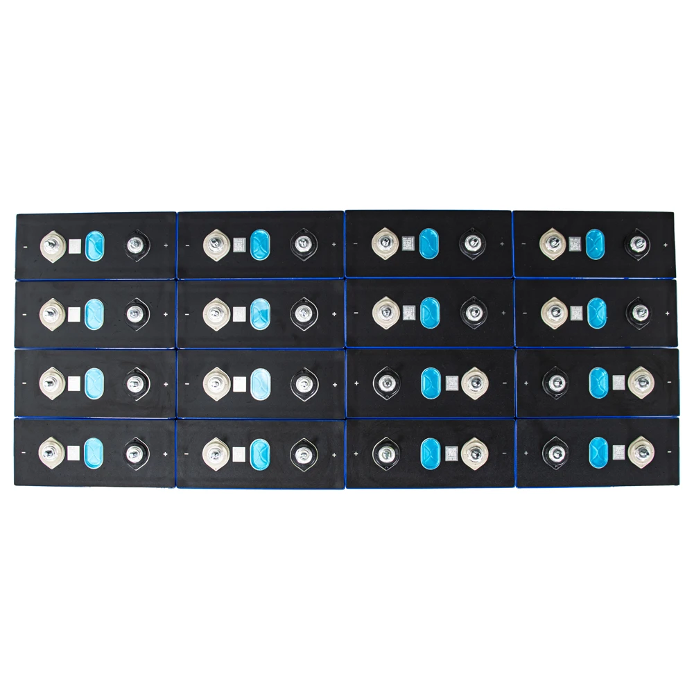 

Rechargeable 16PCS 3.2V 280Ah Lifepo4 Battery Grade A DIY Solar Lithium Iron Phosphate Cell for 12V 24V 48V Boat Golf Cart RV