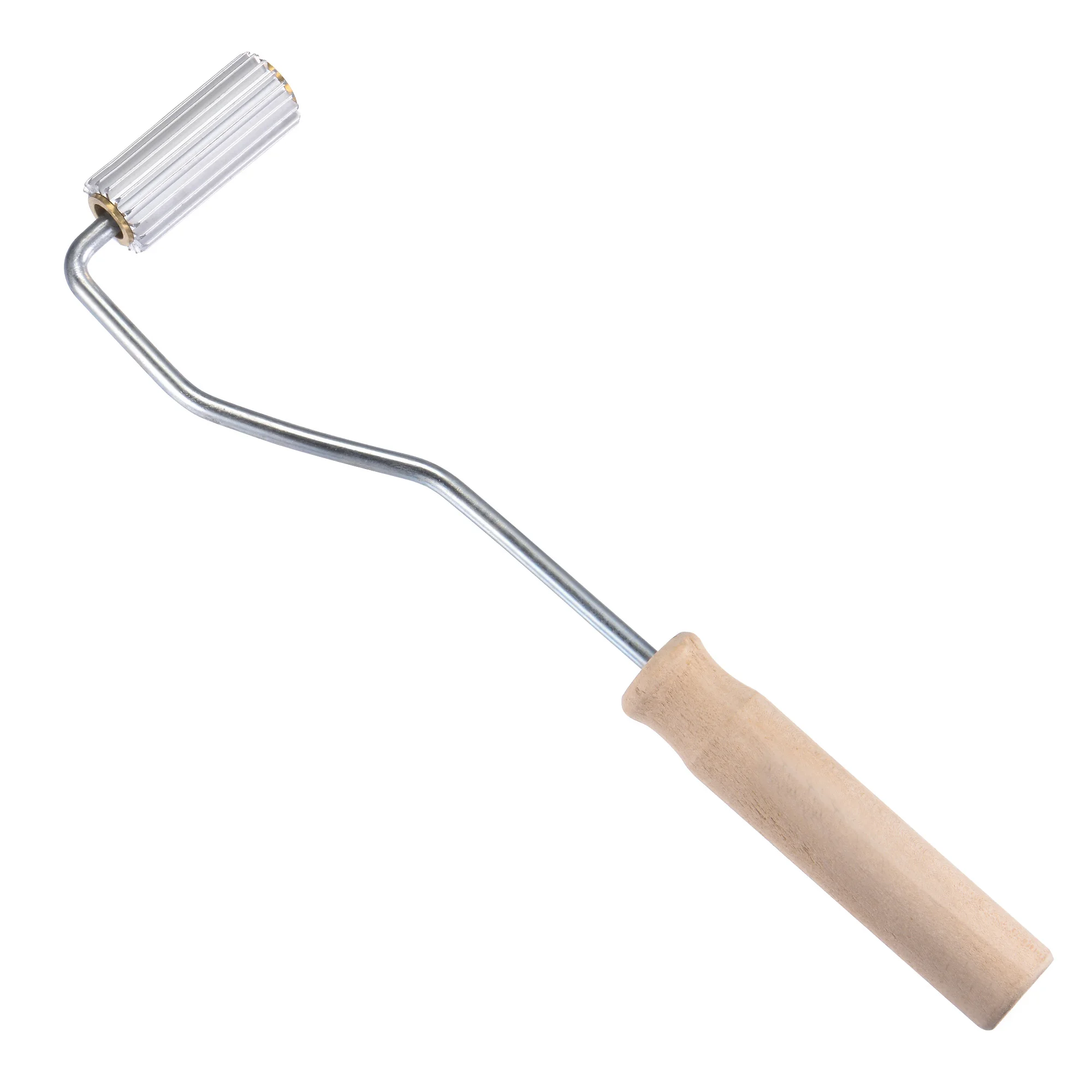 

Uxcell Fiberglass Paddle Roller 2"x0.8" Aluminum Alloy Bubble Removing Horizontal Laminating Roller
