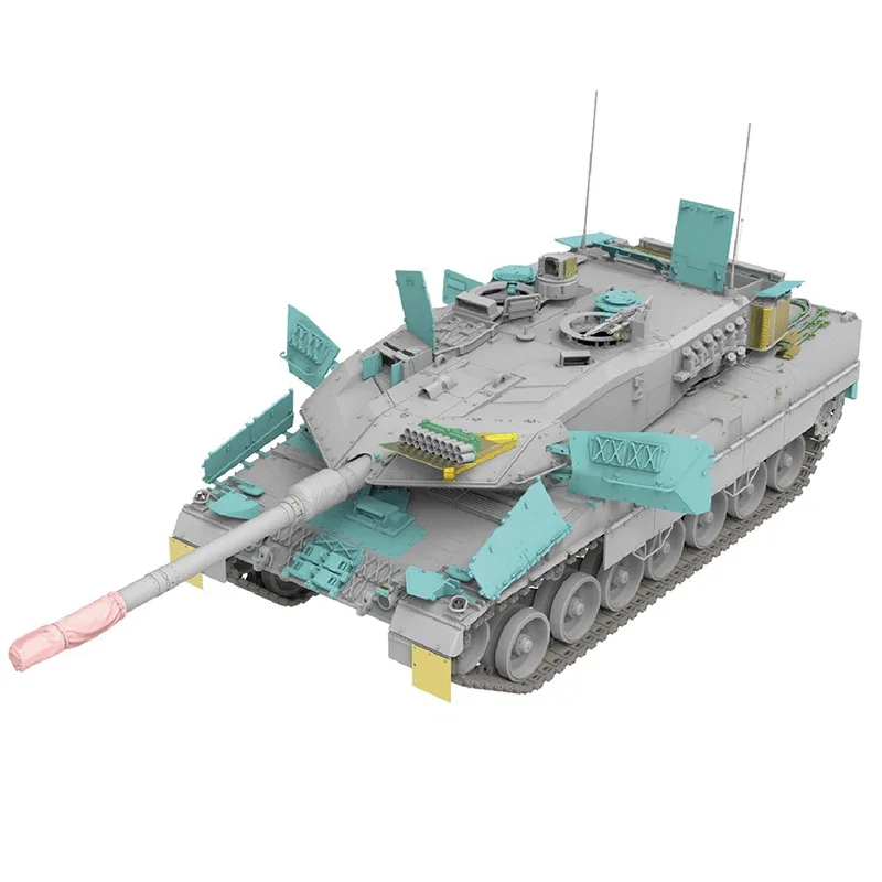 Модель Ryefield RM-5108 1/35 Немецкий Леопард 2A7 основной боевой танк пустой корпус с