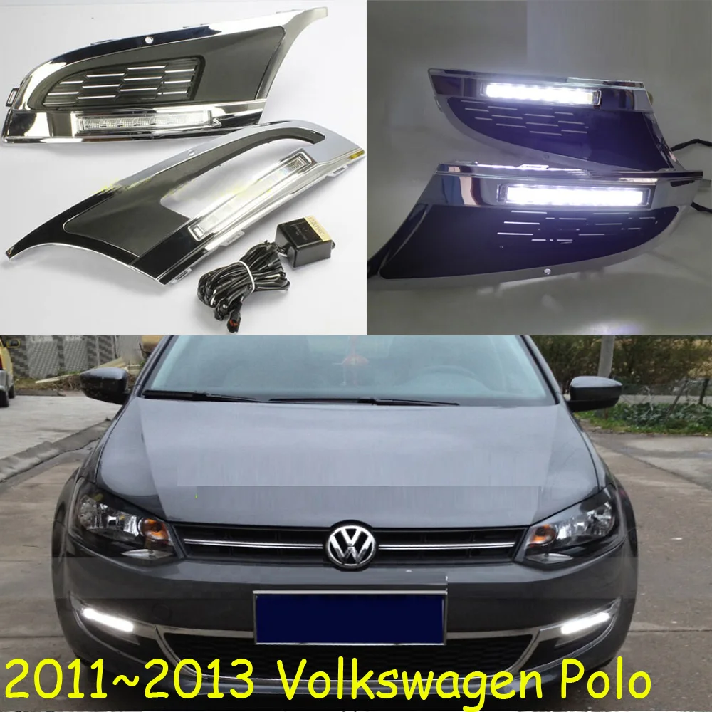 Фото Светодиодный, 2011~2016 Поло дневной свет, Поло противотуманный фонарь, Фара Polo, Sharan, Golf7, Routan, Saveiro, Поло, Passat, Задний фонарь Polo №1