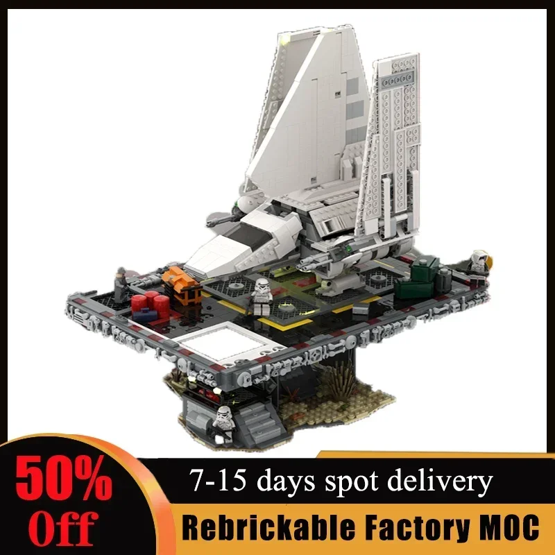 

1345PCS MOC-110113 Famous Movie Scene Shuttle Landport DIY Children's Toy Gift Christmas Building Blocks Birthday Toys Gifts