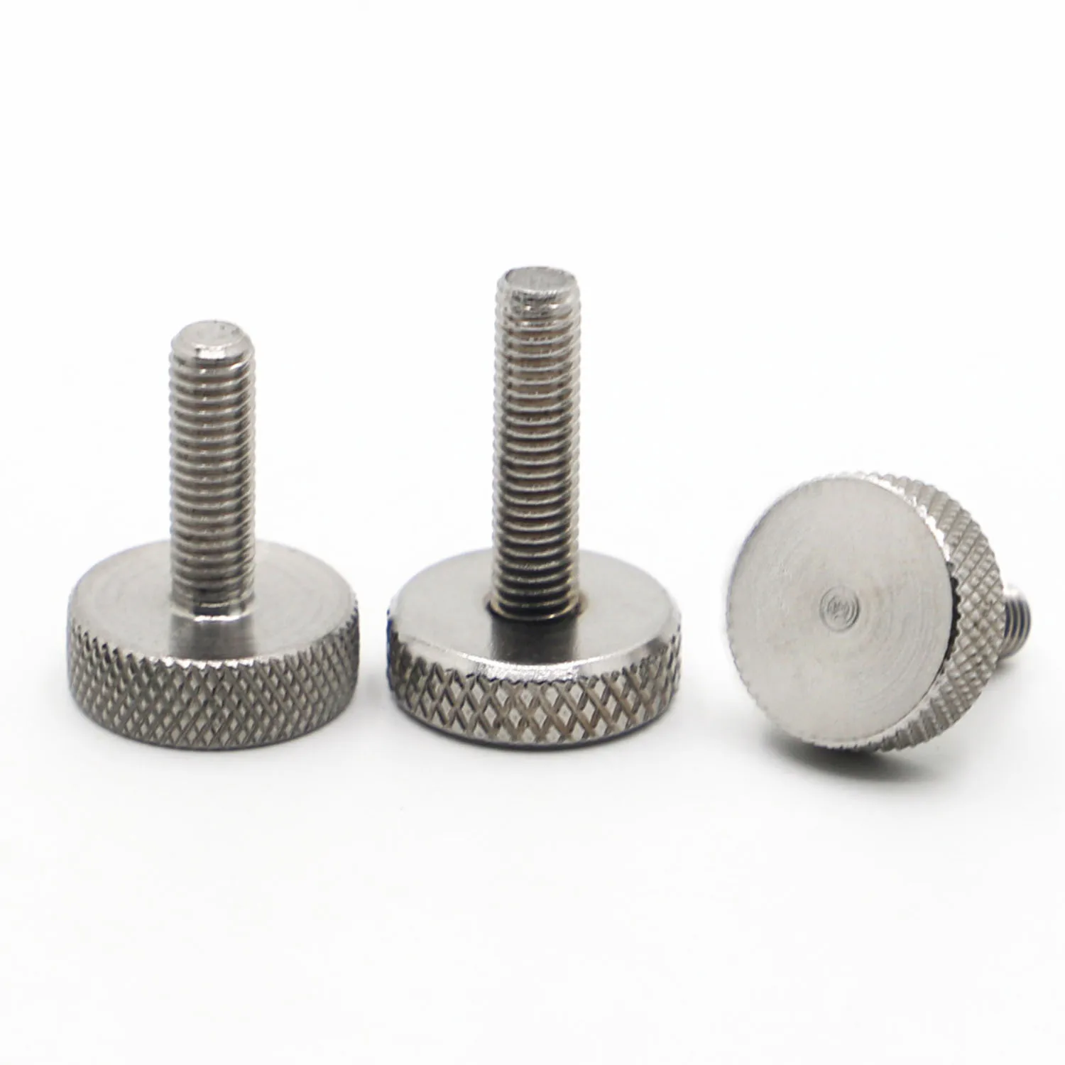 M3 M4 M5 M6 M8 M10 GB835 DIN653 304 Нержавеющая сталь с накаткой и плоской головкой затягивающий