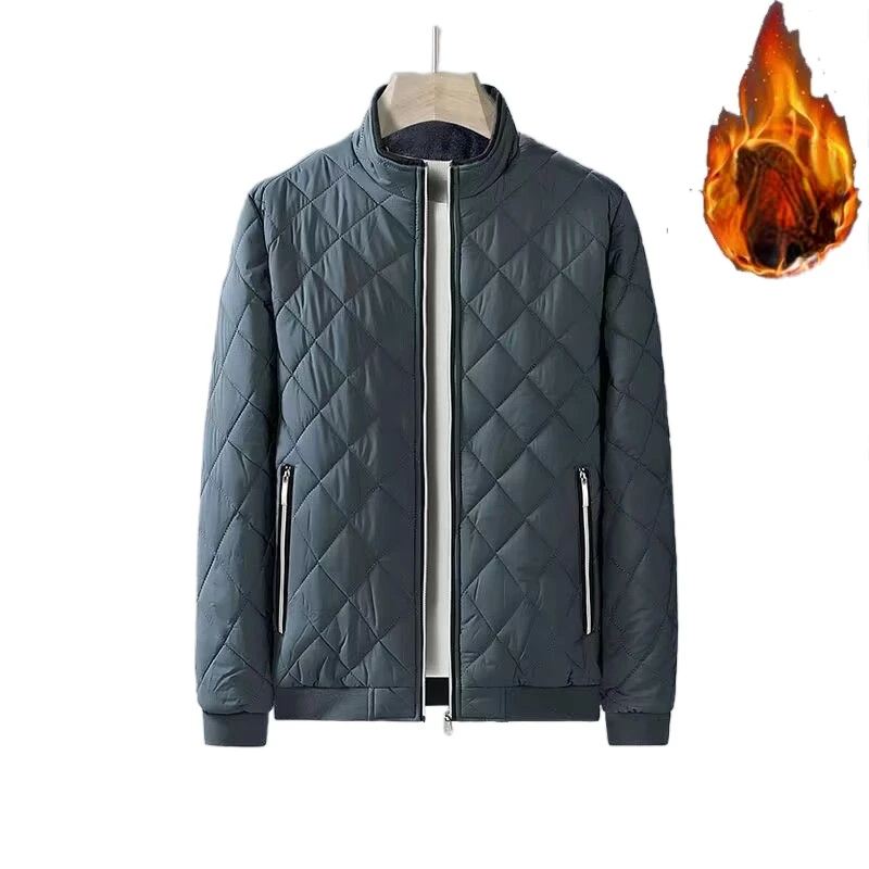 2023 Winter Men's Fashion Parkas Male Overcoat New Windbreaker Casual Jacket Classic Keep Warm Windproof Business Hombre E85