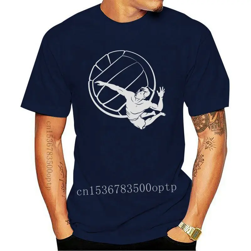 

Camiseta de voleibol de playa para hombre, camisa de манга corta a la moda, веселая, хипстерская, простая, новинка летнего сезона, 2021,