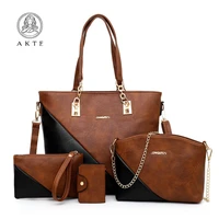 akte luxury composite bag for women handbag set 4 pcsset handbag shoulder messenger bag diagonal patchwork bag