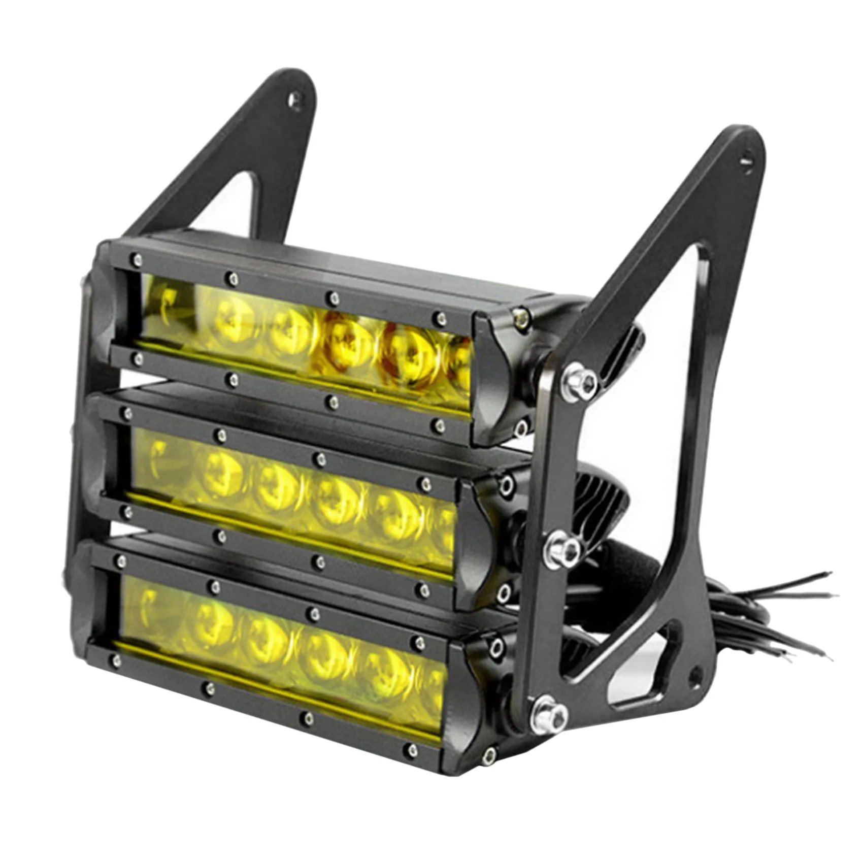 

90W Motorcycle LED Headlight Waterproof Front Fork Light Lamp for Honda Grom MSX125 MSX125SF 2013-2016 Style C