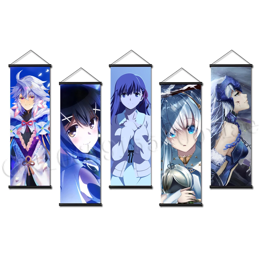 

Принты Fate Stay Night, Постер, классическое художественное оформление, картины на холсте, Современная роспись, украшение, картина, Висячие свитки,...