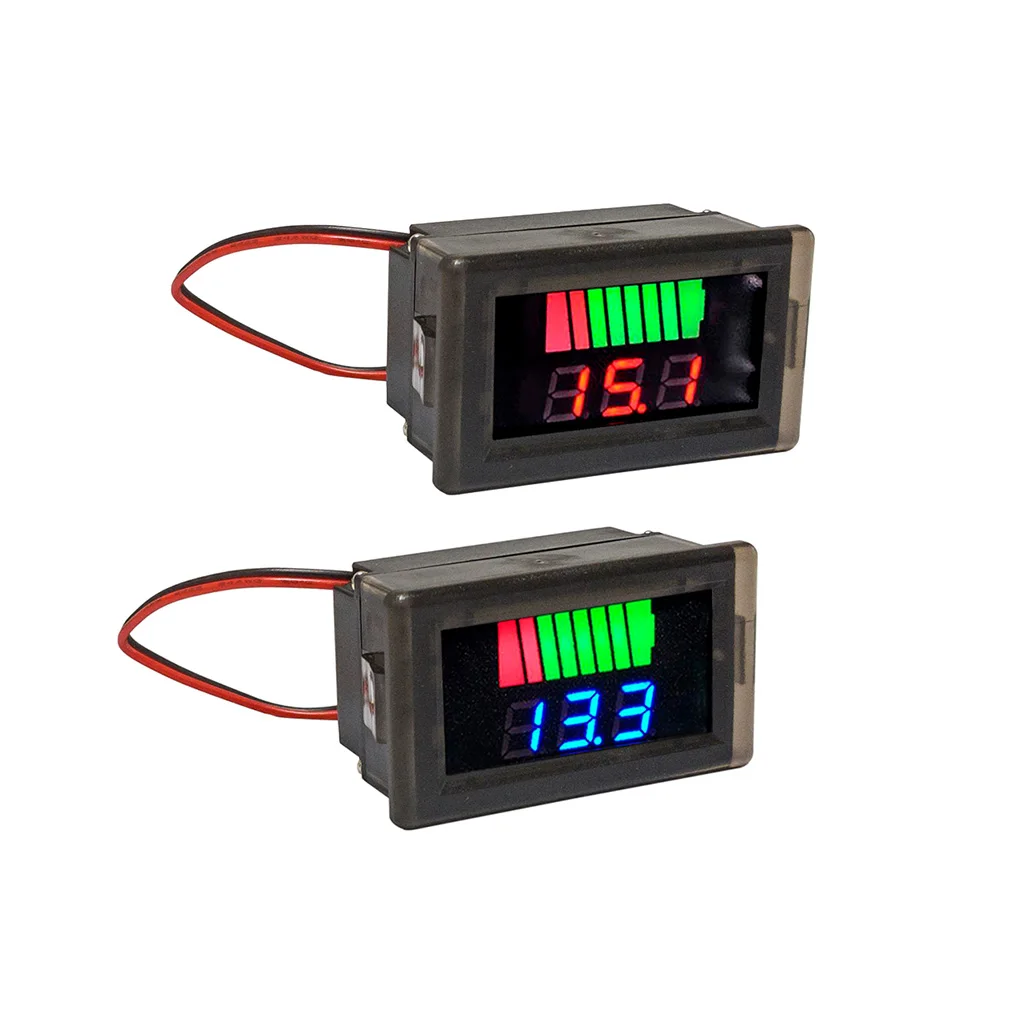 

Battery Voltmeter Digital Indicator Voltage Tester Meter Measurement Gauge