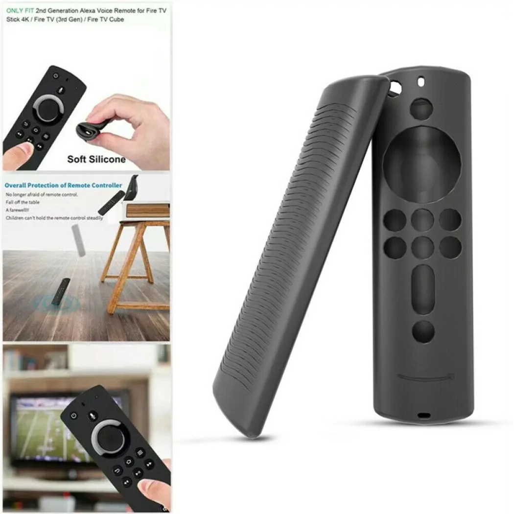 

Remote Control Protective Silicone Cover for Amazon Fire TV Stick 4K Control with Full Access to Ports and Buttons
