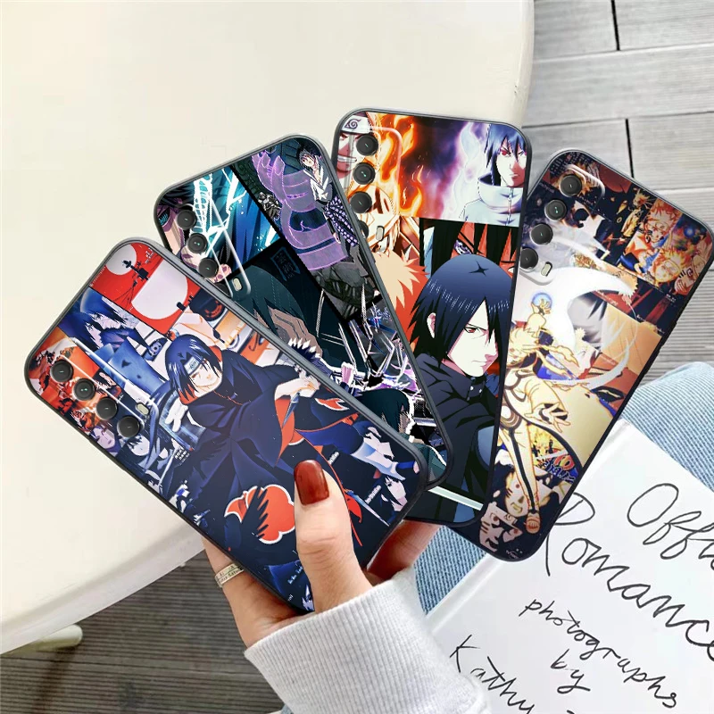 

Anime Cartoon NARUTO Phone Case For Huawei P Smart Z 2019 2021 P20 P20 Lite Pro P30 Lite Pro P40 P40 Lite 5G Carcasa Soft Funda