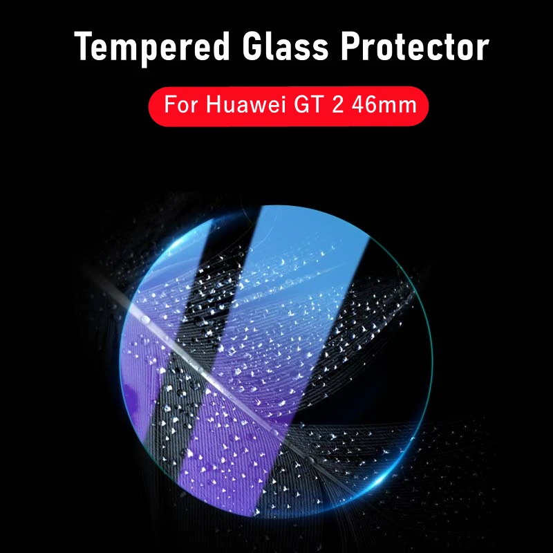 

For Huawei Watch GT 2 46mm Screen Protector Anti-scratch Protective Glass GT2 Anti Blue Ray Cover on GT2 Smartwatch Protection