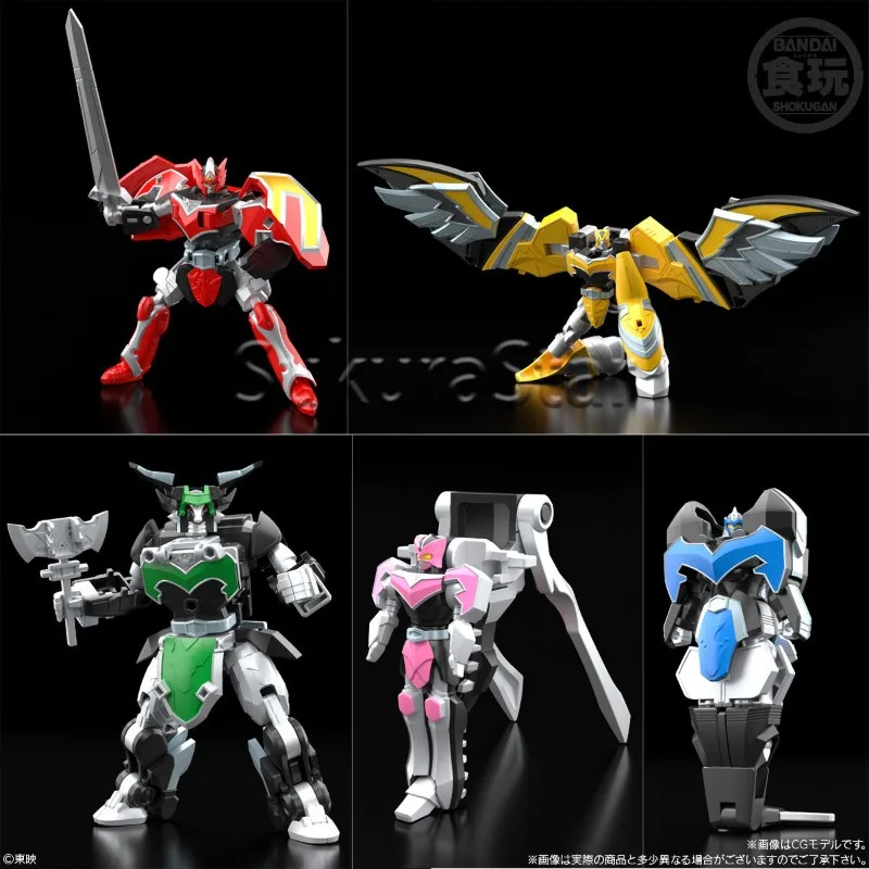 Фото В наличии: Коллекционная сборная фигурка Bandai SMP Mahou Sentai Magiranger MagicKing, 17,5 см, аниме-модель, игрушка №5
