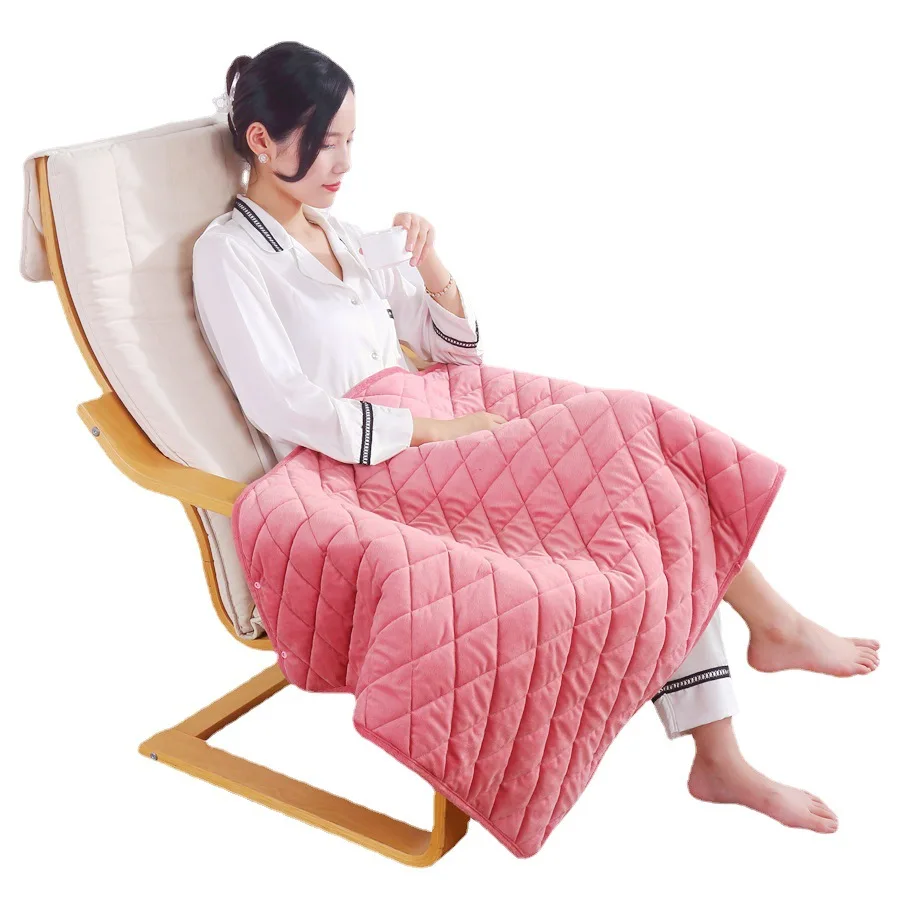 5V USB Large Electric Blanket Powered Can By Power Bank Winter Bed Warmer USB Heated Blanket Body Heater Warm household blanket
