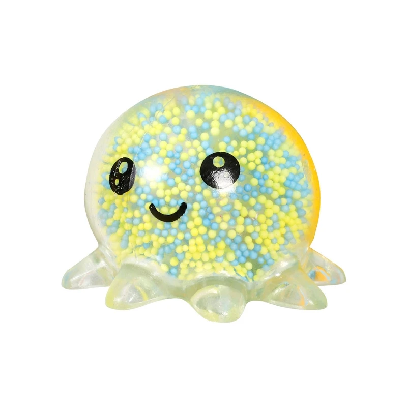 

Simulation Stretchy Octopus Toy Grape Ball Decompressing Novelty Office Supply Autistic Children Hand Squeeze Toy