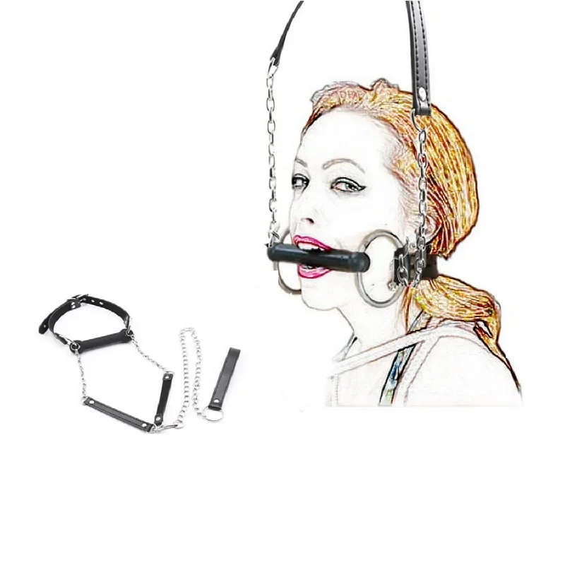 БДСМ бондаж телефон кляп магнитное прикрепление щенок играть рот мягкая палка