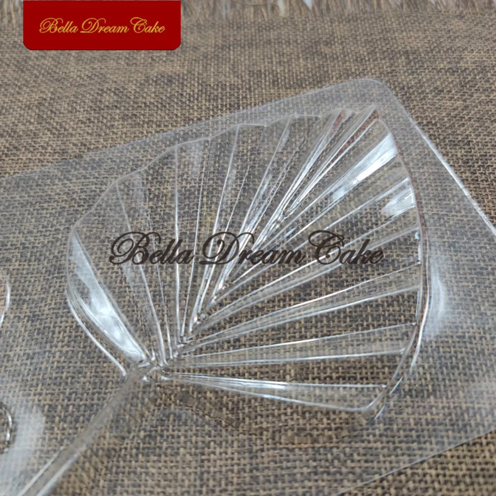 3D форма для шоколада с листьями и пальмовыми копьями мастики сделай сам