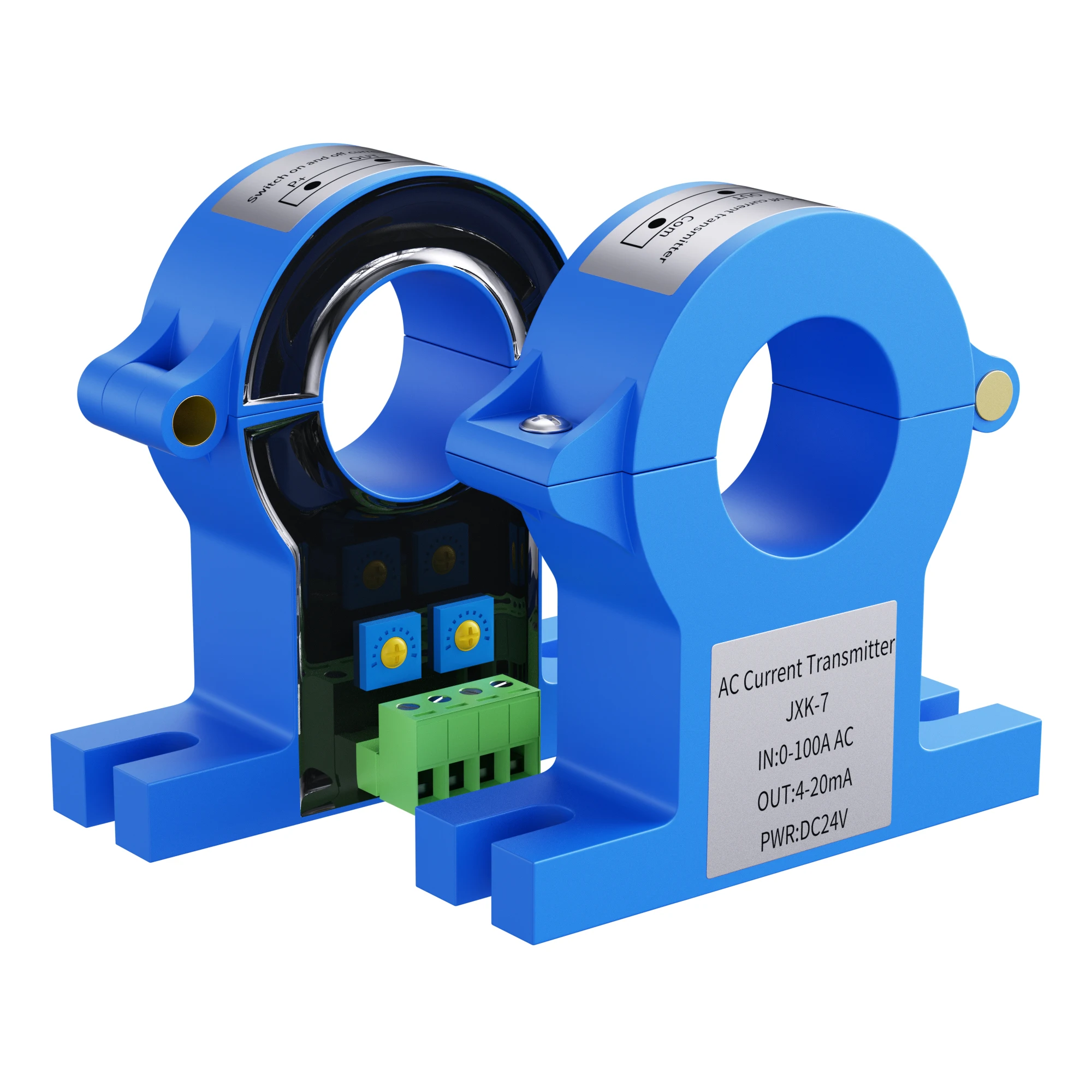 Передатчик переменного и постоянного тока 0-150 А 0-200 0-500 4-20 мА 0-10 В 0-5 RS485 передатчик