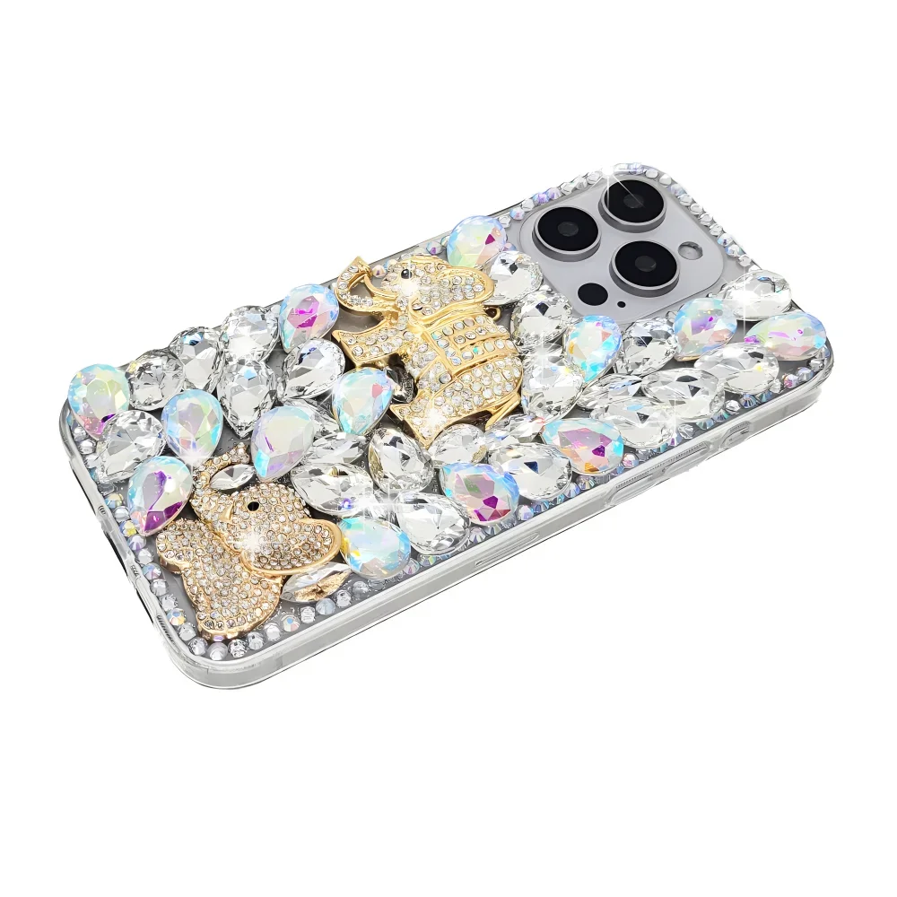 Чехол со стразами для iPhone 8 7 Plus X XR XS Max SE 2020 2022 чехол телефона Sunjolly Xs