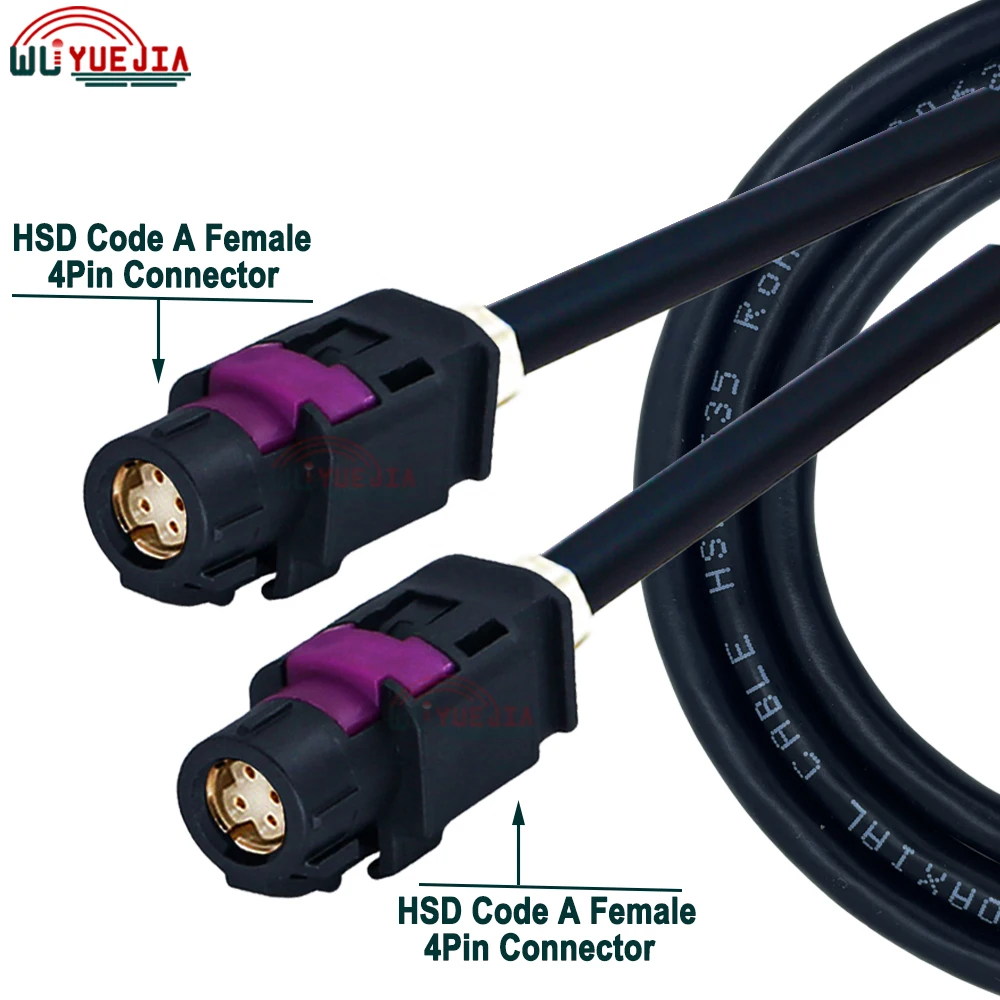 

LVDS кабель WUYUEJIA черный 0.1-7 м для BMW Audi Mercedes-Benz