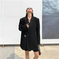 2022 spring new style women black suit coat long sleeve blazers for women formal oversize clothes