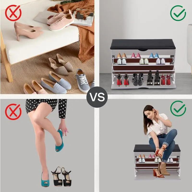 Многофункциональная скамейка-органайзер для обуви скамейка хранения в прихожую