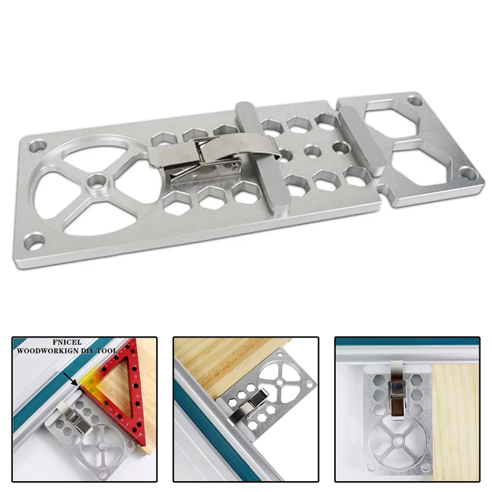 

90 Degree Right Angle Guide Rail Clamp For Electric Circular Saw Tracksaw Tool For Woodworking Tools Carptern Tools