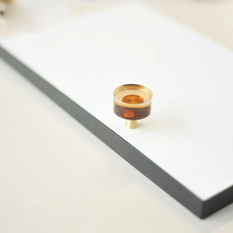 brass handle transparent crystal handle dresser knbos and pulls kitchen pulls cabinet door knobs furniture handle hardware free global shipping