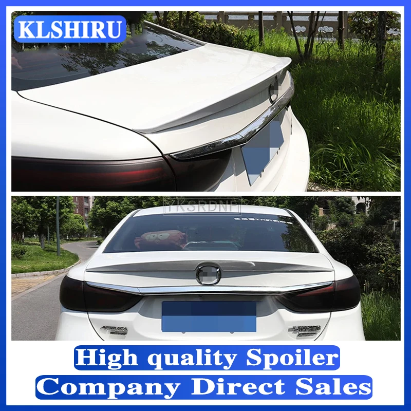 

Высококачественный спойлер KLSHIRU для заднего багажника автомобиля из АБС-пластика для Mazda 6 Atenza 2014 2015 2016 2017 2018 2019
