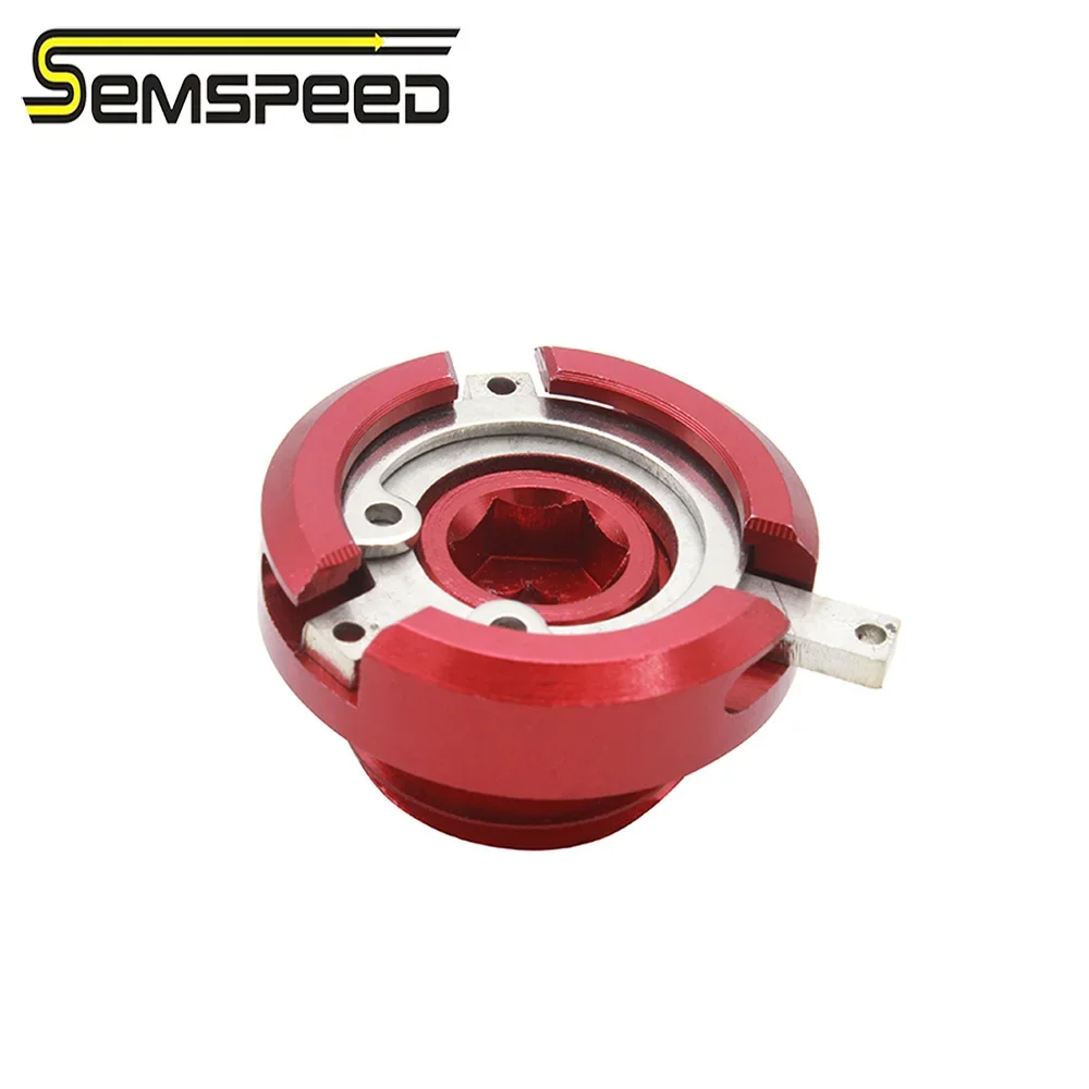 SEMSPEED мотоцикл с ЧПУ для Yamaha NMAX 155 150 125 2015-2019 2020 2021, пробка сливного отверстия масла, болты крышки заливного бака двигателя (art.: 3920cc80d451e) - 3920cc80d451e