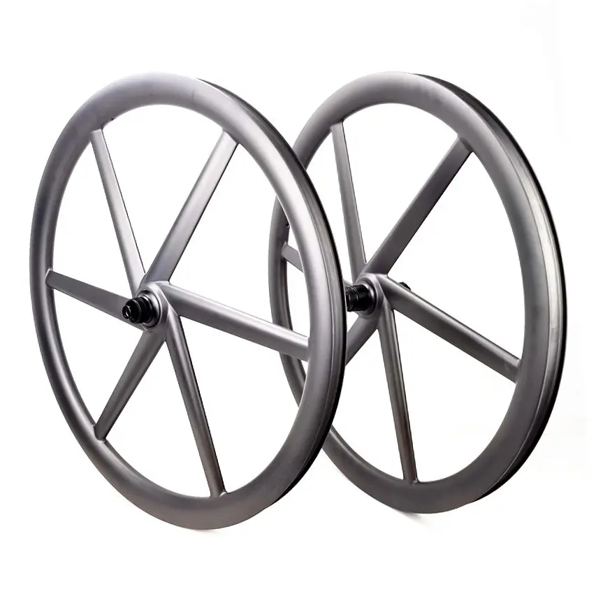 [CB6GD3140SL]700C Carbon 6 Spoke wheels Wide 31mm inner 24mm 25mm depth 40mm Gravel bike Wheels 700C carbon Six spoke Wheels
