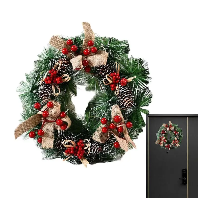 

Christmas Door Wreath Christmas Door Wreath Decorations Wreath Christmas Decorations For Front Door Windows Porch Wall