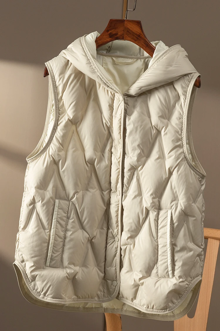 New 90% White Duck Down Casacos De Inverno Feminino Coats Casual Casaco Feminino Winter Coat Women Thin Wide-waisted Hooded