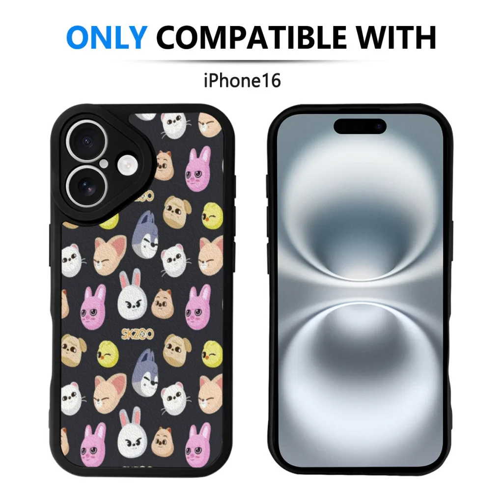 Чехол для телефона iPhone 16 Pro Max силиконовый чехол с рисунком skzoo