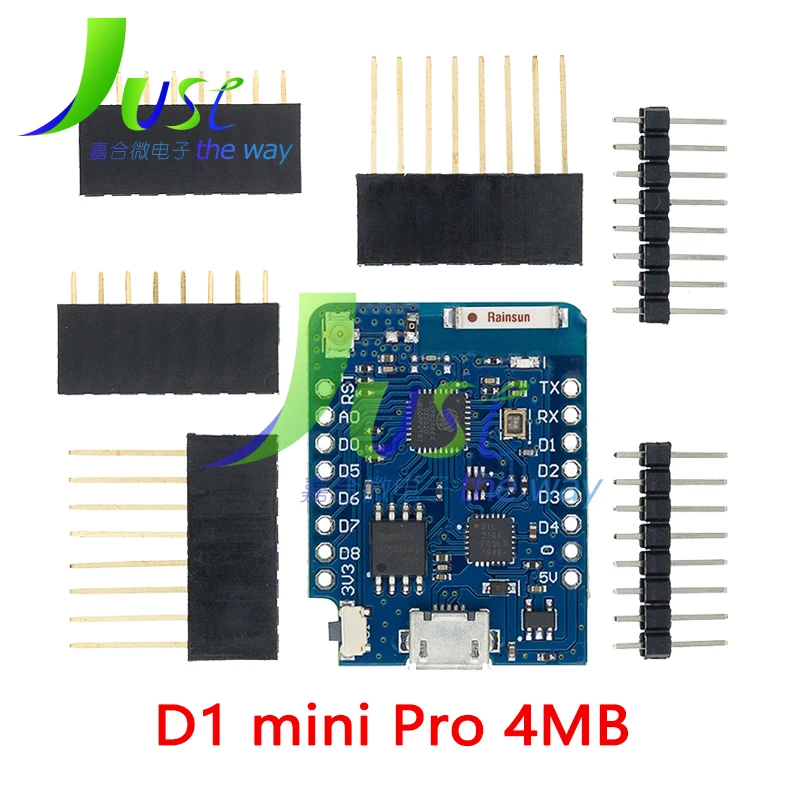 Макетная плата NodeMCU Lua IOT с разъемами Micro USB/Type-C USB WeMos D1 Mini PRO V3.0.0 V4.0.0 ESP32 S2 MINI WIFI 3 В